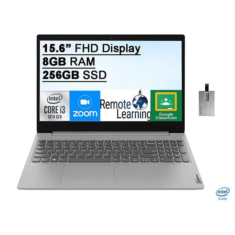 Lenovo IdeaPad 3 2021 Laptop, 15.6" FHD Display, Intel Core i3 1005G1 10th Gen, 256GB PCIe SSD, 8GB RAM, Intel UHD Graphics, EN KB, Win 10 S, Grey
Lenovo IdeaPad 3 2021 Laptop, 15.6" FHD Display, Intel Core i3 1005G1 10th Gen, 256GB PCIe SSD, 8GB RAM, Intel UHD Graphics, EN KB, Win 10 S, Grey
