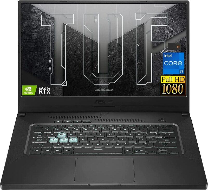 ASUS TUF Dash 2022 Newest Premium Gaming Laptop, 15.6" FHD IPS Display, Intel H 8-Core i7-11370H 3.3GHz, 512GB SSD, 32GB RAM, NVIDIA GeForce GTX 3050T
ASUS TUF Dash 2022 Newest Premium Gaming Laptop, 15.6" FHD IPS Display, Intel H 8-Core i7-11370H 3.3GHz, 512GB SSD, 32GB RAM, NVIDIA GeForce GTX 3050T