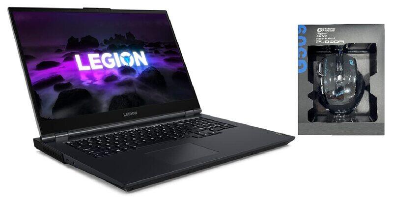 Lenovo Legion 5 Gaming Laptop, 17.3" Full HD Display, AMD Ryzen 5, 512GB SSD, 16GB DDR4 RAM, NVIDIA GeForce GTX 1650 4GB Backlit EN KB Windows 11 with
Lenovo Legion 5 Gaming Laptop, 17.3" Full HD Display, AMD Ryzen 5, 512GB SSD, 16GB DDR4 RAM, NVIDIA GeForce GTX 1650 4GB Backlit EN KB Windows 11 with