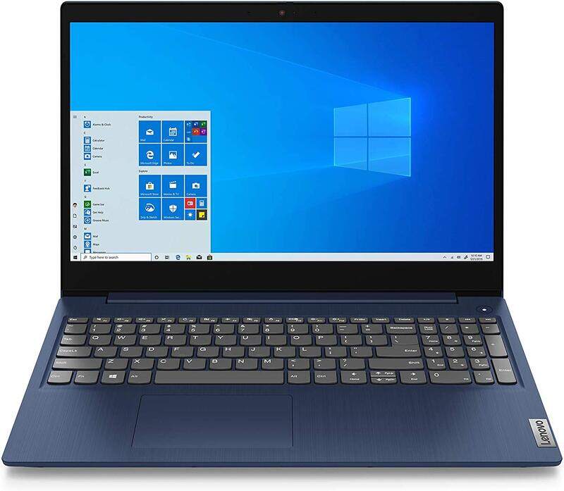 Lenovo IdeaPad 3 2020 Laptop, 15.6" HD Display, Intel Core i5-1035G1 Quad-Core 1GHz, 256GB SSD, 8GB RAM, Webcam, Win10, 81we00enus, Blue
Lenovo IdeaPad 3 2020 Laptop, 15.6" HD Display, Intel Core i5-1035G1 Quad-Core 1GHz, 256GB SSD, 8GB RAM, Webcam, Win10, 81we00enus, Blue