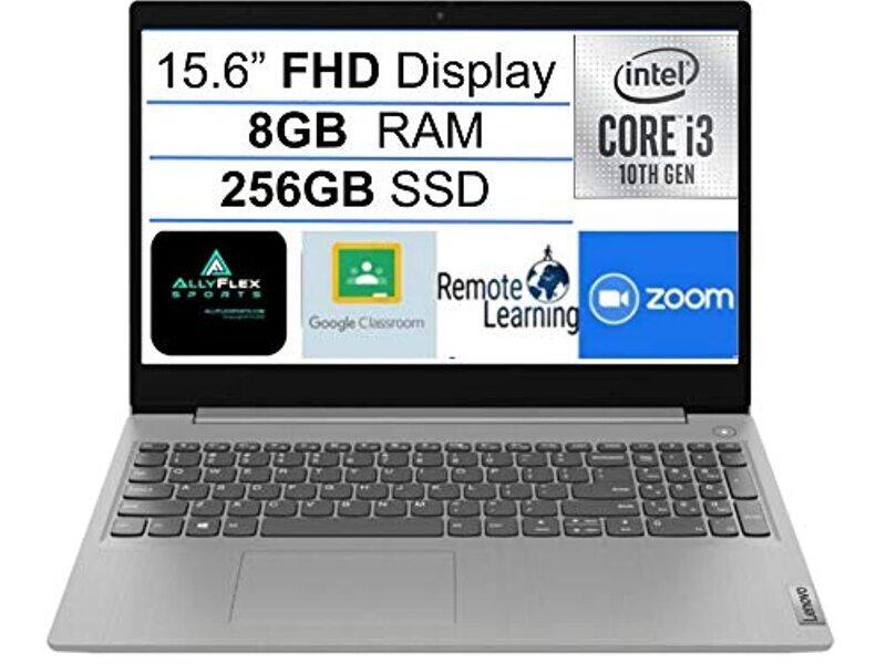 Lenovo IdeaPad 15 Laptop, 15.6" FHD Display, Intel 10th Gen Core i3-1005G1 Up to 3.4GHz, 256GB SSD, 8GB DDR4 RAM, EN KB, Win10, Silver
Lenovo IdeaPad 15 Laptop, 15.6" FHD Display, Intel 10th Gen Core i3-1005G1 Up to 3.4GHz, 256GB SSD, 8GB DDR4 RAM, EN KB, Win10, Silver