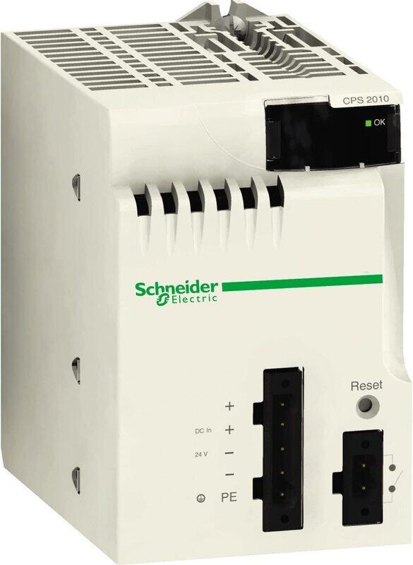 Schneider Electric Plc Modicon M340 Power Supply Module, X80-24 V Dc - 16.8 W, bmxcps2010, White
Schneider Electric Plc Modicon M340 Power Supply Module, X80-24 V Dc - 16.8 W, bmxcps2010, White