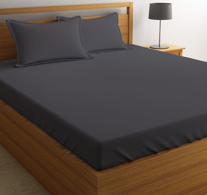Context Twin Size Dark Gray Soft Wrinkle Free Microfiber Bed Sheet Set w/ Pillow Cover
Context Twin Size Dark Gray Soft Wrinkle Free Microfiber Bed Sheet Set w/ Pillow Cover