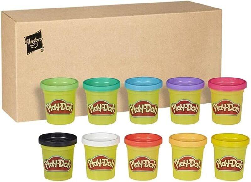 Play-Doh Play Doh 10 Pack Of Non Toxic Modeling Compound, 2 Ounce Cans, MultiColour, 29413F03
Play-Doh Play Doh 10 Pack Of Non Toxic Modeling Compound, 2 Ounce Cans, MultiColour, 29413F03