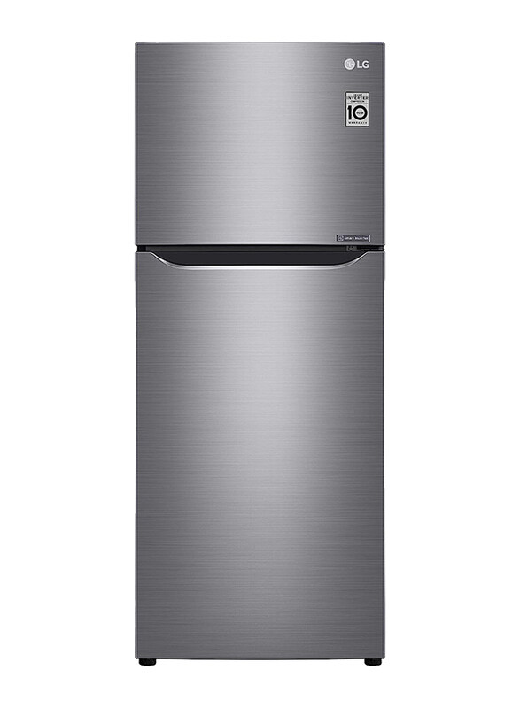 LG 234L Top Mount Double Door Refrigerator with Smart Inverter Compressor, Gr-C345Slbb, Silver
LG 234L Top Mount Double Door Refrigerator with Smart Inverter Compressor, Gr-C345Slbb, Silver
