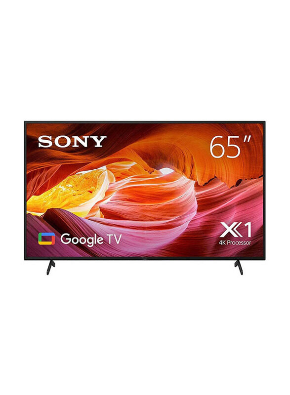 Sony 65-Inch Flat 4K HDR Google TV With A Billion Colours And Dolby Audio LED TV, KD-65X75K, Black
Sony 65-Inch Flat 4K HDR Google TV With A Billion Colours And Dolby Audio LED TV, KD-65X75K, Black