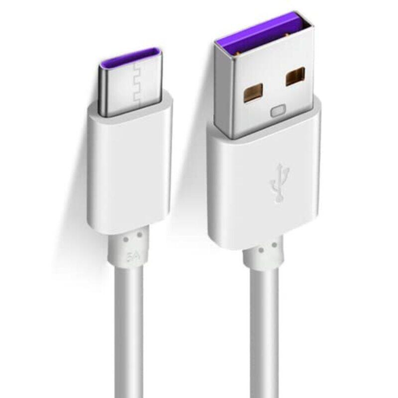 Generic 1-Meters USB 2.0 Type-C Charging & Data Cable, Male USB Type A to Male USB Type-C Fast Charging Cable, SY-257854, White
Generic 1-Meters USB 2.0 Type-C Charging & Data Cable, Male USB Type A to Male USB Type-C Fast Charging Cable, SY-257854, White