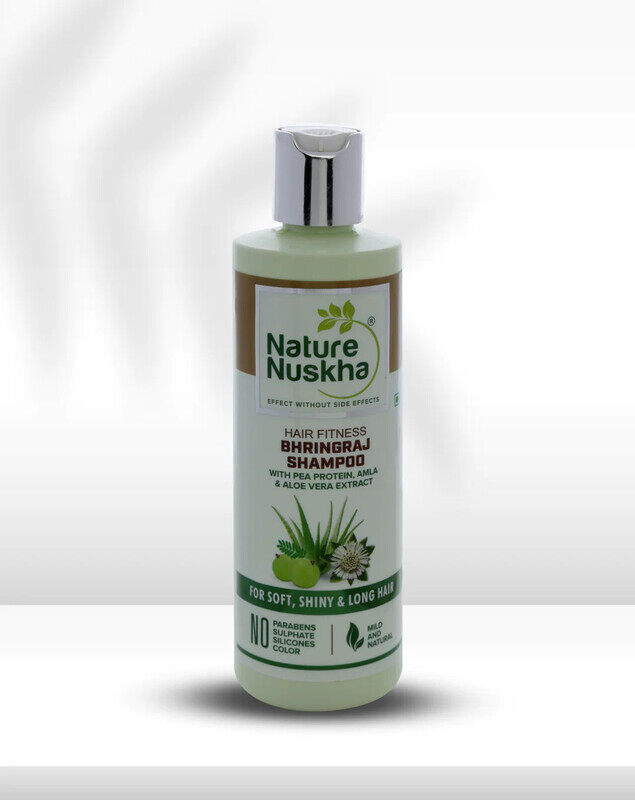 Nature Nuskha Protein Rich Bhringraj Shampoo with Pea Protein, Amla and Aloe Extract
Nature Nuskha Protein Rich Bhringraj Shampoo with Pea Protein, Amla and Aloe Extract