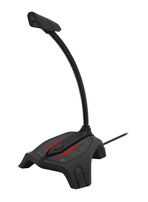Multiple Vertux Professional High Definition Omni Directional USB Gaming Mic with Flexible Gooseneck, STREAMER-2.BLACK, Black
Multiple Vertux Professional High Definition Omni Directional USB Gaming Mic with Flexible Gooseneck, STREAMER-2.BLACK, Black