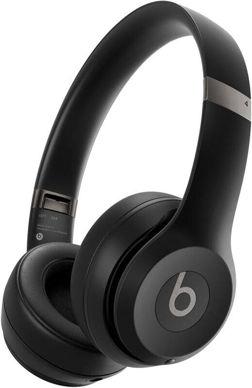Beats Solo 4 Wireless Bluetooth On Ear Headphones Apple Android Compatible Up to 50 hours of Battery Life Matt Black
Beats Solo 4 Wireless Bluetooth On Ear Headphones Apple Android Compatible Up to 50 hours of Battery Life Matt Black