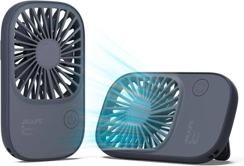 JISULIFE Handheld Fan Mini Fan, Small Fan Portable with Bracket, USB Rechargeable Lash Fan with 3 Speeds, Makeup Fan Eyelash Fan for Office Outdoor Tr
JISULIFE Handheld Fan Mini Fan, Small Fan Portable with Bracket, USB Rechargeable Lash Fan with 3 Speeds, Makeup Fan Eyelash Fan for Office Outdoor Tr