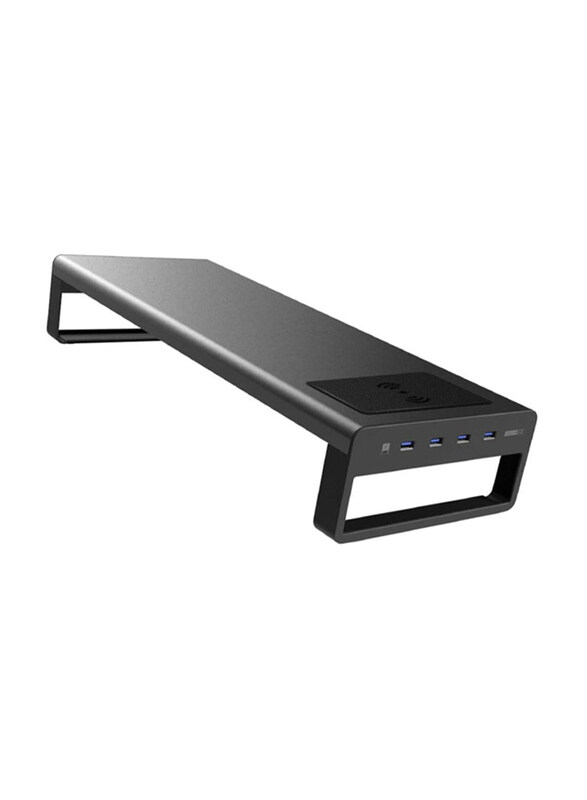 Generic Access Smart Base Aluminum Alloy Computer Laptop Base Stand with USB HUB 3.0 Port, Black
Generic Access Smart Base Aluminum Alloy Computer Laptop Base Stand with USB HUB 3.0 Port, Black