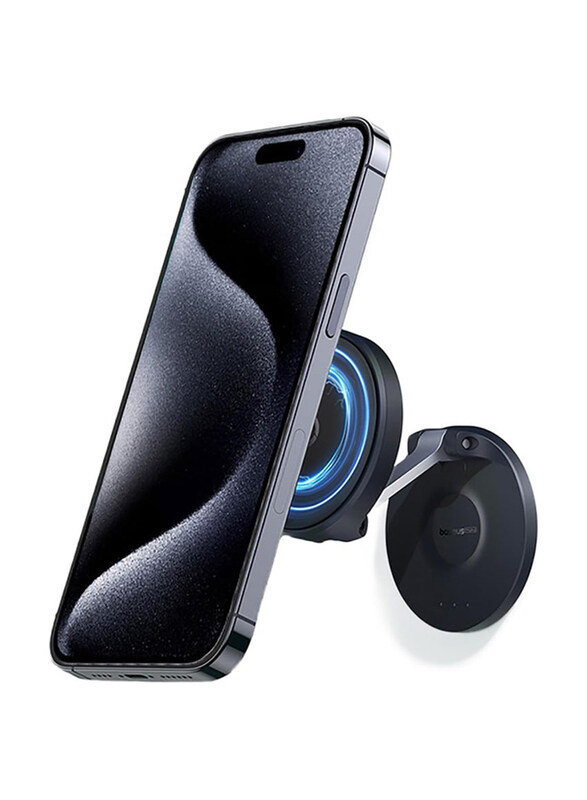 Baseus Apple iPhone 15 Pro Max 180° Adjustable MagPro Series Magnetic Car Phone Holder, Black
Baseus Apple iPhone 15 Pro Max 180° Adjustable MagPro Series Magnetic Car Phone Holder, Black