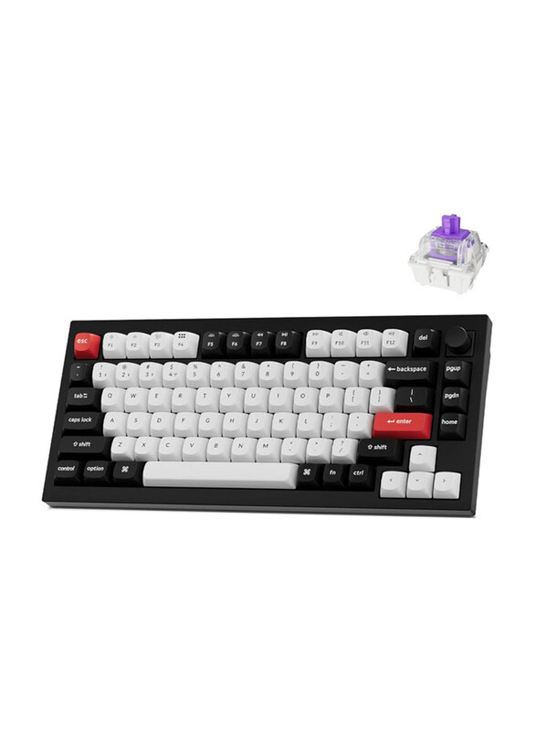 N/a Keychron Q1 HE Swappable RGB Backlight Nebula Switch Knob Version Keyboard, Black
N/a Keychron Q1 HE Swappable RGB Backlight Nebula Switch Knob Version Keyboard, Black