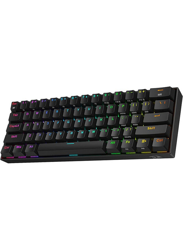 Generic Redragon Draconic Pro K530 Pro 60% Bluetooth+24.ghz+wired Mechanical Keyboard, Black
Generic Redragon Draconic Pro K530 Pro 60% Bluetooth+24.ghz+wired Mechanical Keyboard, Black