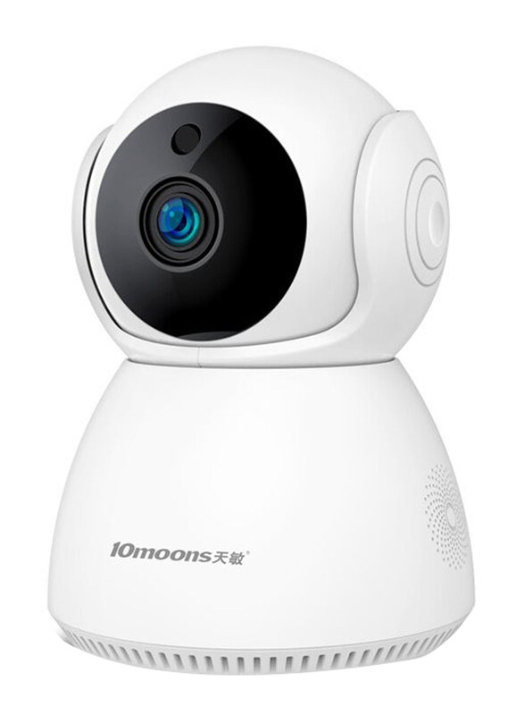 Generic 10moons 5MP Wireless Security Camera with Night Vision & Auto Tracking, White/Black
Generic 10moons 5MP Wireless Security Camera with Night Vision & Auto Tracking, White/Black
