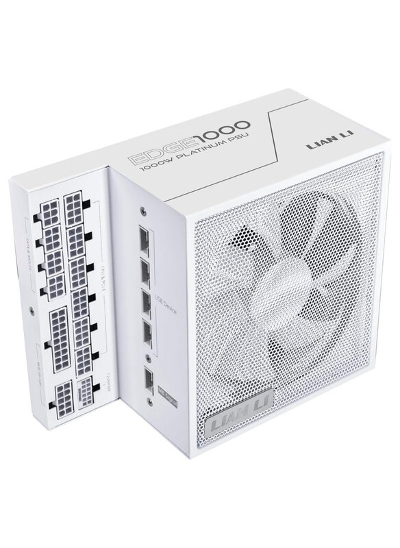 Lian Li Edge 1000W ATX 3.1 & PCIE 5.1 Compliant PSU 80+ Gold Fully Modular Baided Cables Zero RPM Mode Power Supply, Black
Lian Li Edge 1000W ATX 3.1 & PCIE 5.1 Compliant PSU 80+ Gold Fully Modular Baided Cables Zero RPM Mode Power Supply, Black