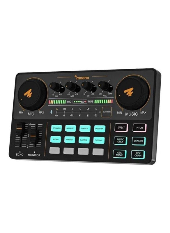 Maono Caster Lite Portable All-In-One Podcast Production Studio, AU-AM200, Black
Maono Caster Lite Portable All-In-One Podcast Production Studio, AU-AM200, Black