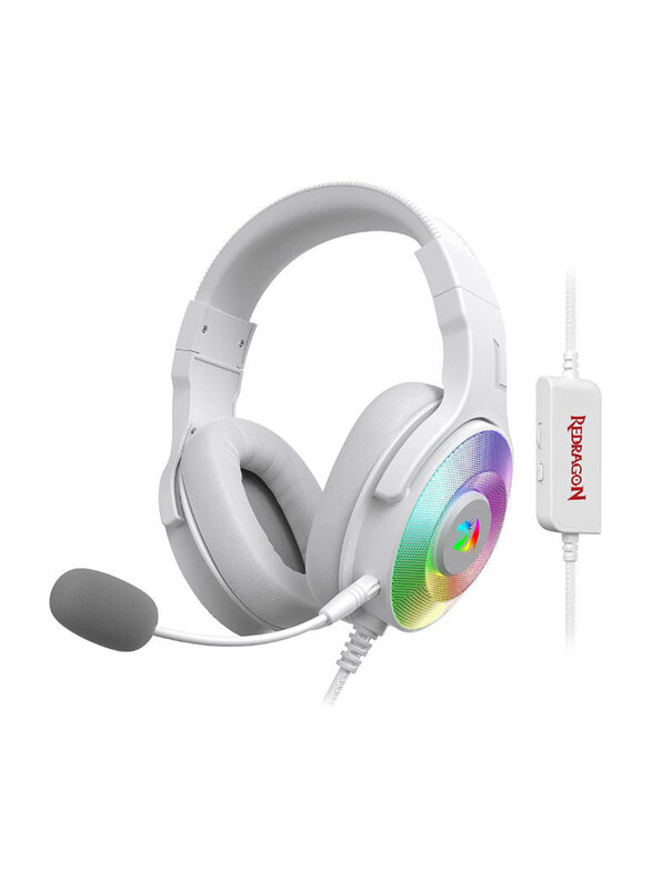 N/a Redragon H350W Andora RGB USB Gaming Headset with 7.1 Surround Sound &\ Detachable Microphone for Mobile/PC/PlayStation/Xbox, White
N/a Redragon H350W Andora RGB USB Gaming Headset with 7.1 Surround Sound &\ Detachable Microphone for Mobile/PC/PlayStation/Xbox, White