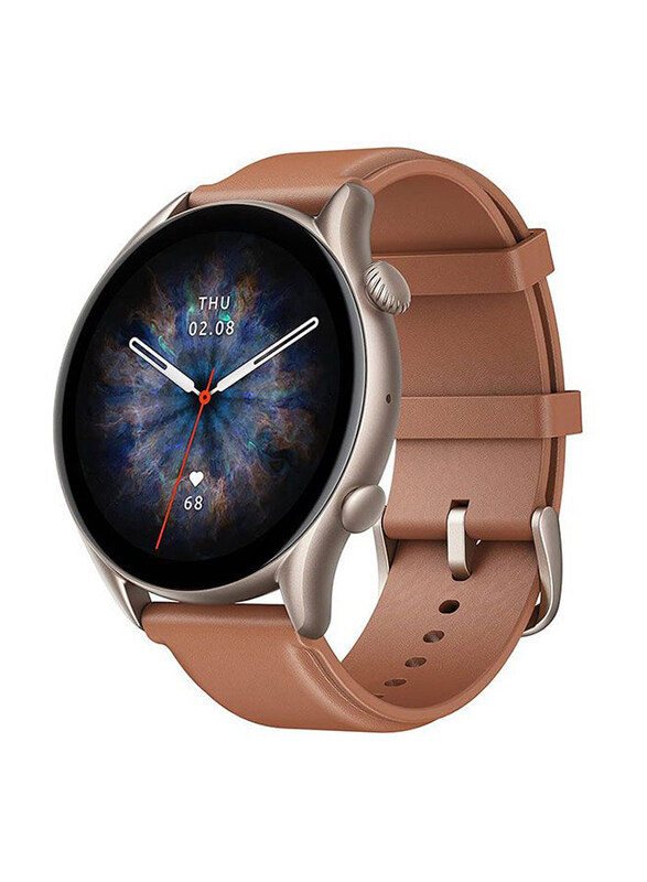Amazfit GTR 3 Pro 36mm Smart Watch And Free Scale With Alexa, GPS, WiFi, Brown
Amazfit GTR 3 Pro 36mm Smart Watch And Free Scale With Alexa, GPS, WiFi, Brown