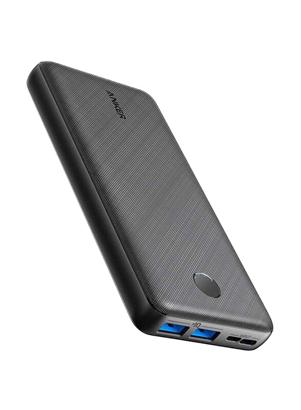 Anker 20000mAh PowerIQ Technology Portable Fast Charging Power Bank with iQ USB Type-A and PD USB Type-C Input, Black
Anker 20000mAh PowerIQ Technology Portable Fast Charging Power Bank with iQ USB Type-A and PD USB Type-C Input, Black