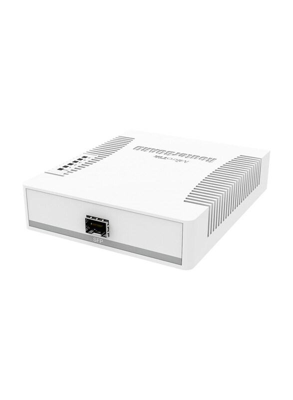 Mikrotik RouterBOARD 260G-S RB260GS RB/260GS 5 port Smart Gigabit Switch SwOS, CSS106-5G-1S, White
Mikrotik RouterBOARD 260G-S RB260GS RB/260GS 5 port Smart Gigabit Switch SwOS, CSS106-5G-1S, White