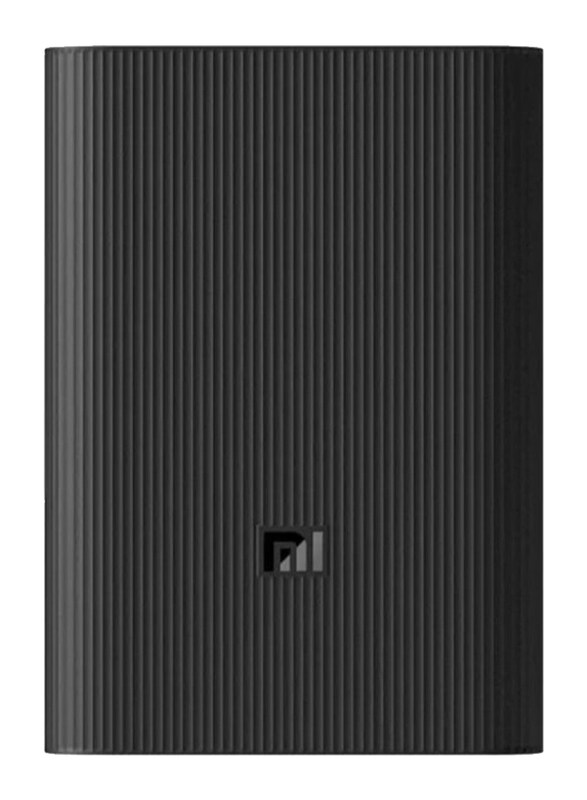 Xiaomi Mi 10000mAh Wired Fast Charging Power Bank with 3 Micro-USB & Type-C Input, PB1022ZM, 22.5W, Black
Xiaomi Mi 10000mAh Wired Fast Charging Power Bank with 3 Micro-USB & Type-C Input, PB1022ZM, 22.5W, Black