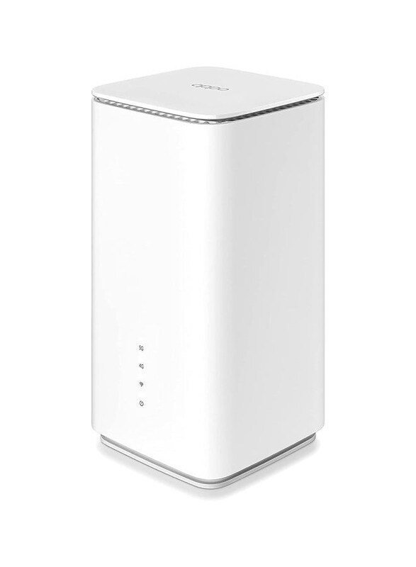 Oppo CTC03 5G CPE T1a Router with Sim Slot LTE Cat20 Wi-Fi Hotspot Wi-Fi 6 AX1800, White
Oppo CTC03 5G CPE T1a Router with Sim Slot LTE Cat20 Wi-Fi Hotspot Wi-Fi 6 AX1800, White