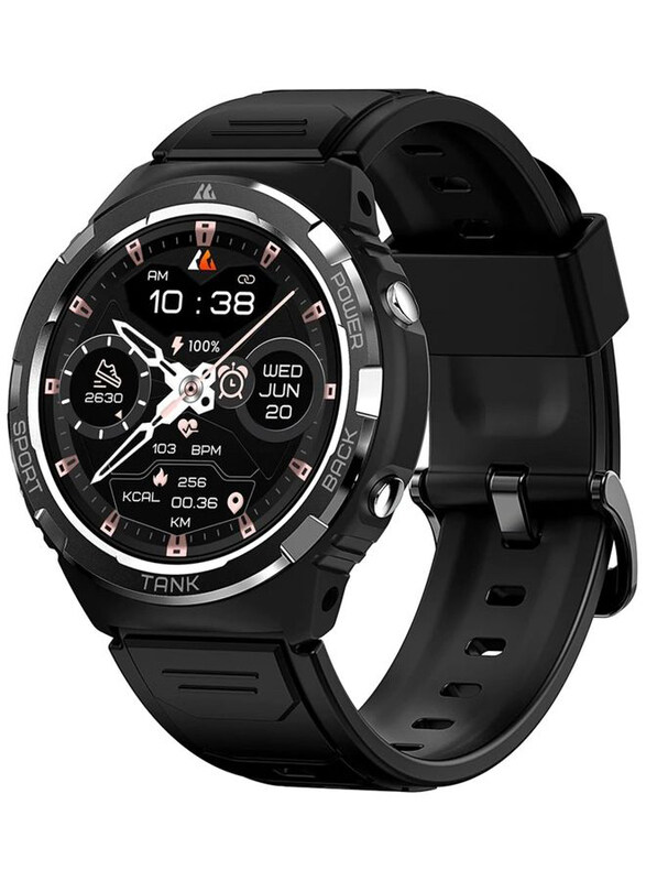 Kospet Tank S1 AMOLED Corning Gorilla Glass Smartwatch with Bluetooth Calling, Black
Kospet Tank S1 AMOLED Corning Gorilla Glass Smartwatch with Bluetooth Calling, Black