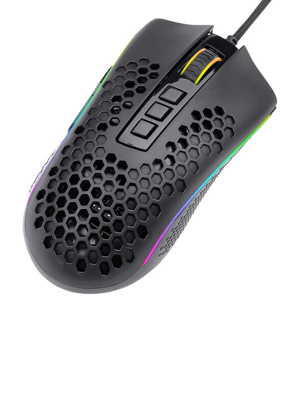 Multiple Redragon Storm Elite RGB Ultralight Honeycomb Shell Gaming Mouse with 16, 000 DPI Optical Sensor & 8 Programmable Buttons, M988-RGB, Black
Multiple Redragon Storm Elite RGB Ultralight Honeycomb Shell Gaming Mouse with 16, 000 DPI Optical Sensor & 8 Programmable Buttons, M988-RGB, Black