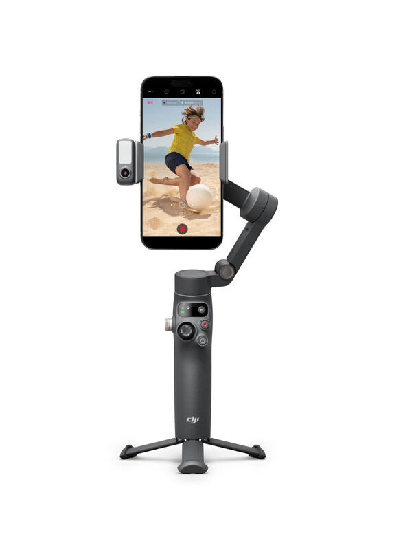 DJI Osmo Mobile 7P Gimbal Stabilizer with 3-Axis Stabilization, Native Tracking, Lighting, Quick Launch, One-Tap Edit, Built-in Extension Rod & Tripod
DJI Osmo Mobile 7P Gimbal Stabilizer with 3-Axis Stabilization, Native Tracking, Lighting, Quick Launch, One-Tap Edit, Built-in Extension Rod & Tripod