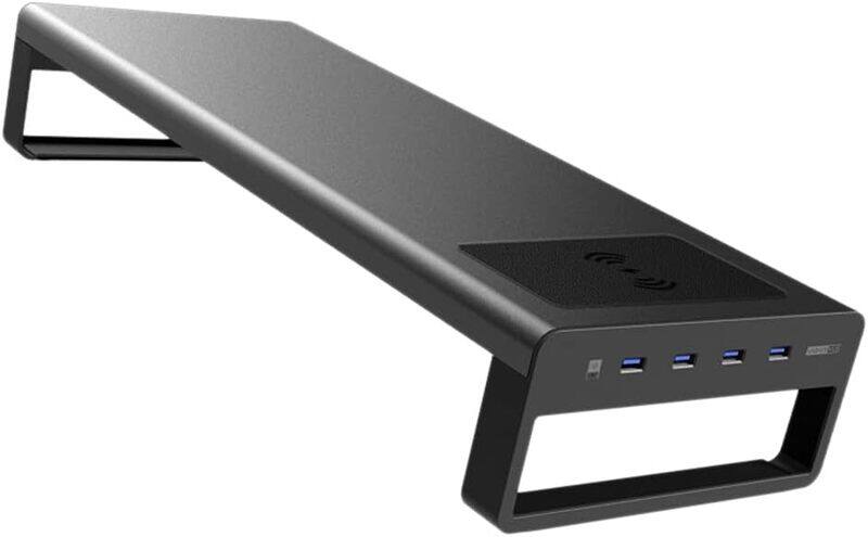 Access Smart Base Aluminum Alloy Computer Laptop Base Stand with USB HUB 30 Port Wireless Charging Monitor Stand
Access Smart Base Aluminum Alloy Computer Laptop Base Stand with USB HUB 30 Port Wireless Charging Monitor Stand