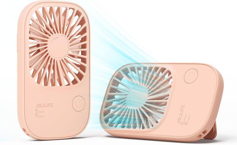 JISULIFE Handheld Fan Mini Fan, Small Fan Portable with Bracket, USB Rechargeable Lash Fan with 3 Speeds, Makeup Fan Eyelash Fan for Office Outdoor Tr
JISULIFE Handheld Fan Mini Fan, Small Fan Portable with Bracket, USB Rechargeable Lash Fan with 3 Speeds, Makeup Fan Eyelash Fan for Office Outdoor Tr