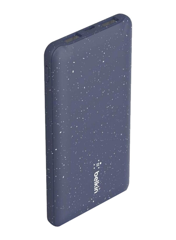 Belkin 10000mAh Wired Fast Charging Slim Lightweight Power Bank with Lightning & Micro-USB Input, with Flash Light, 15W, Blue
Belkin 10000mAh Wired Fast Charging Slim Lightweight Power Bank with Lightning & Micro-USB Input, with Flash Light, 15W, Blue