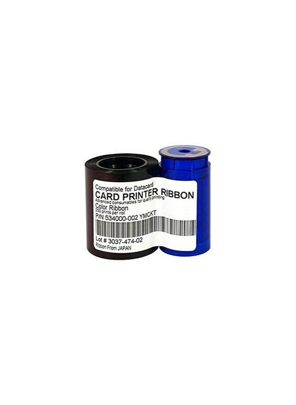 Fengyi Printer Ribbon 534000-002 Color Ribbon 250prints/roll for Datacard SP/SD Series Including Cleaning Card & Roller, Blue/Black
Fengyi Printer Ribbon 534000-002 Color Ribbon 250prints/roll for Datacard SP/SD Series Including Cleaning Card & Roller, Blue/Black