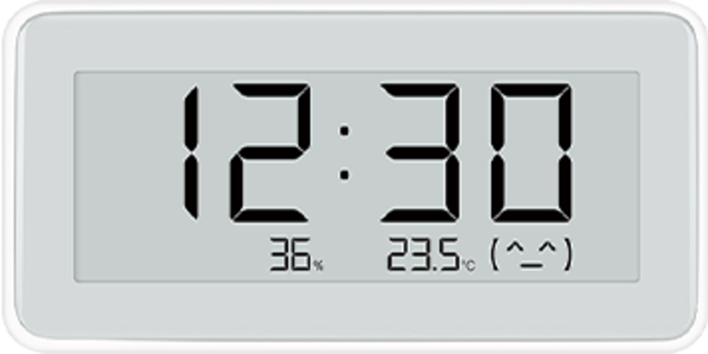 Xiaomi Temperature and Humidity Monitor Clock With Large Easy to Read ELink DisplayTracks Temperature and Humidity Long Battery Compact White
Xiaomi Temperature and Humidity Monitor Clock With Large Easy to Read ELink DisplayTracks Temperature and Humidity Long Battery Compact White