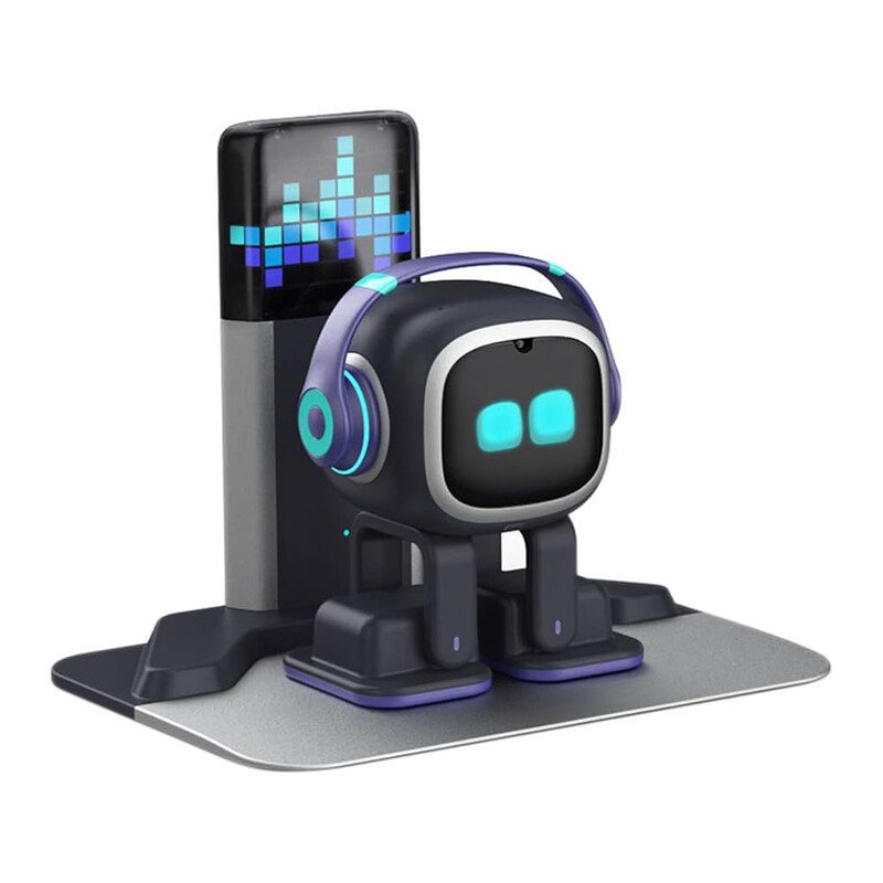 Emo Go Home AI Desktop Pet Electronic Robot Toy with Smart Lighting Home Station, Multicolour
Emo Go Home AI Desktop Pet Electronic Robot Toy with Smart Lighting Home Station, Multicolour