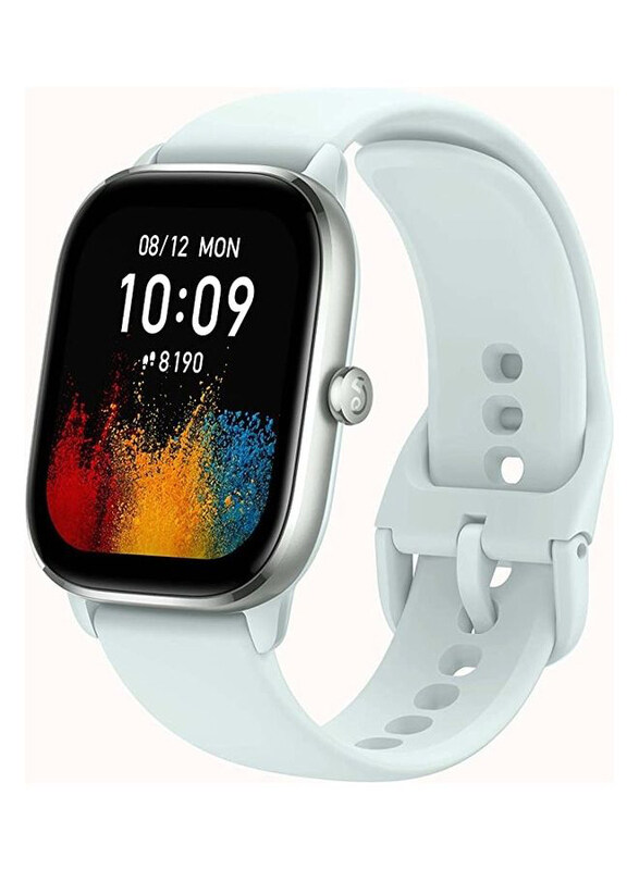 Amazfit GTS 4 Mini 1.65 Inch Smartwatch with Heart Rate Blood Oxygen Monitor, Mint Blue
Amazfit GTS 4 Mini 1.65 Inch Smartwatch with Heart Rate Blood Oxygen Monitor, Mint Blue