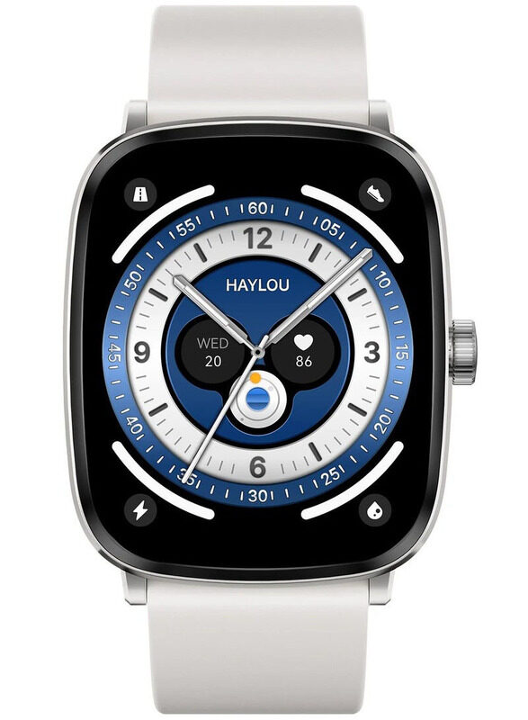 Haylou 2.01-inch AMOLED Display Smartwatch with Bluetooth Call and 150 Sport Modes, White
Haylou 2.01-inch AMOLED Display Smartwatch with Bluetooth Call and 150 Sport Modes, White