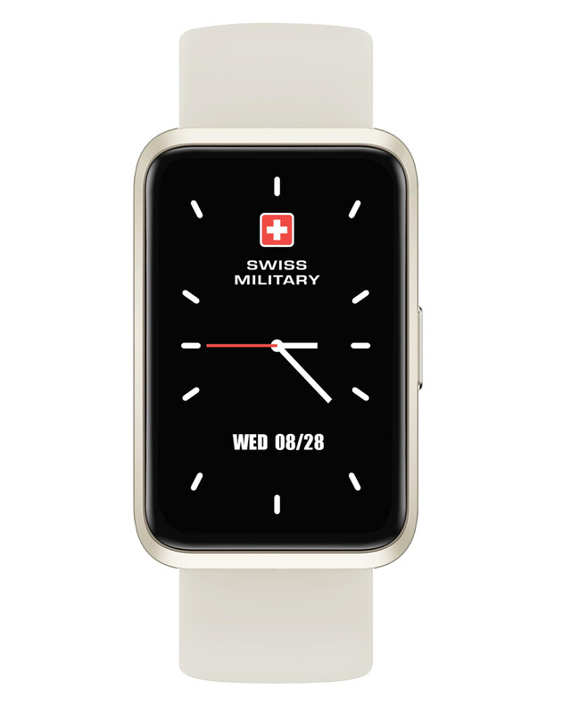 Swiss Military Rhine2 1.57-inch Display Smart Bluetooth Calling Smartwatch, White
Swiss Military Rhine2 1.57-inch Display Smart Bluetooth Calling Smartwatch, White