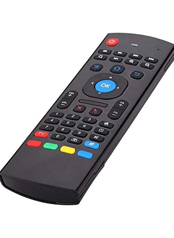 Fipka Bluetooth Smart Remote Replacement Fly Air Mouse Multifunctional Remote with Keyboard Mini Wireless Keyboard, Black
Fipka Bluetooth Smart Remote Replacement Fly Air Mouse Multifunctional Remote with Keyboard Mini Wireless Keyboard, Black