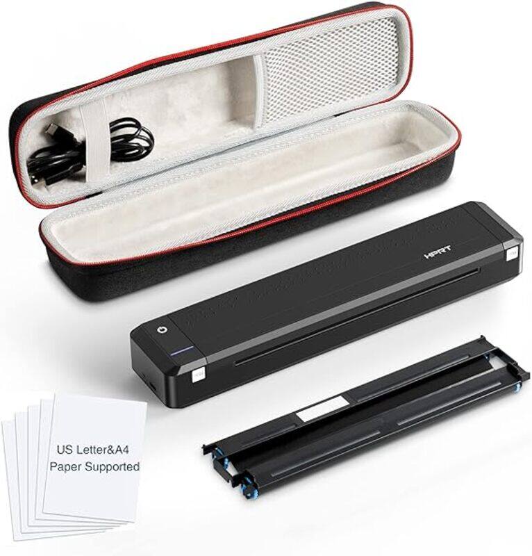 HPRT Wireless Bluetooth Small Printer MT800 Compatible with Andriod iOS Laptop Computers PCSupport 8 5 X11 US Letter A4 Size Paper Black
HPRT Wireless Bluetooth Small Printer MT800 Compatible with Andriod iOS Laptop Computers PCSupport 8 5 X11 US Letter A4 Size Paper Black