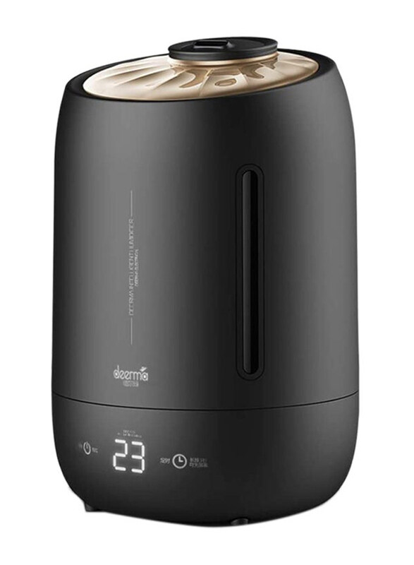 Deerma Digital Air Cool Mist Humidifier with 360° Rotatable Mist Nozzle, F600S, Black
Deerma Digital Air Cool Mist Humidifier with 360° Rotatable Mist Nozzle, F600S, Black