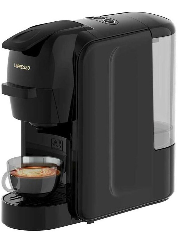 Lipresso 0.6Ltr Letto 3 in 1 Multi-Capsule Coffee Maker, Nespresso, Dolce Gusto and Coffee Powder, 19 Bar Pump, High Energy, Efficient Drink, Black
Lipresso 0.6Ltr Letto 3 in 1 Multi-Capsule Coffee Maker, Nespresso, Dolce Gusto and Coffee Powder, 19 Bar Pump, High Energy, Efficient Drink, Black