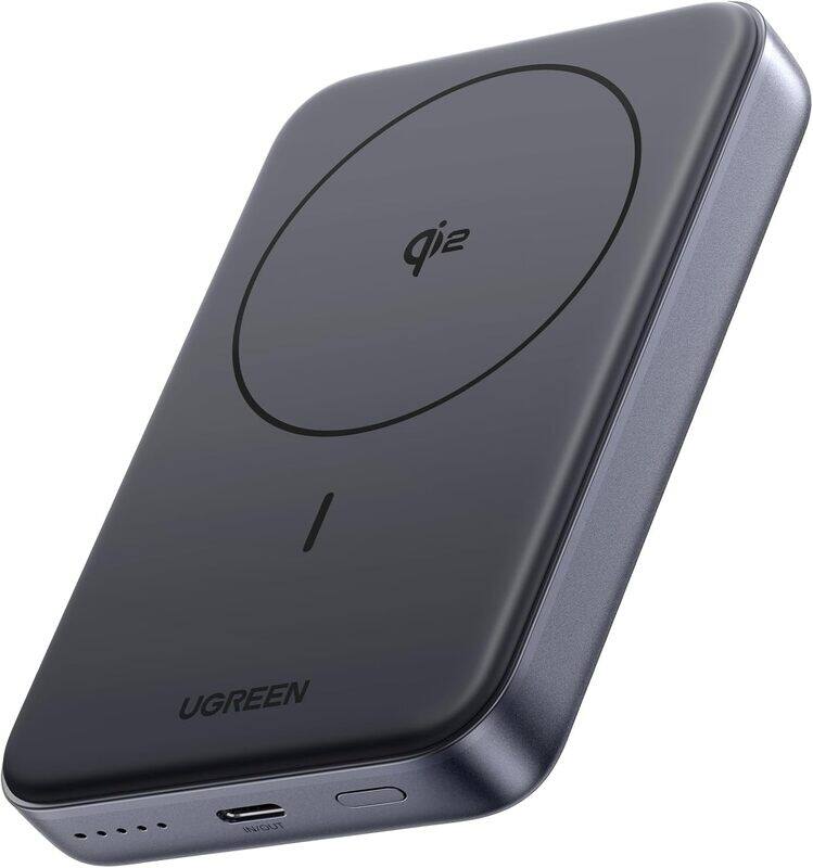 UGREEN Nexode Wireless Power Bank 10000mAh Qi2 Certified 15W Fast Charging Magnetic Portable Charger PD30W MagSafe Compatible Battery Pack Phone Charg
UGREEN Nexode Wireless Power Bank 10000mAh Qi2 Certified 15W Fast Charging Magnetic Portable Charger PD30W MagSafe Compatible Battery Pack Phone Charg