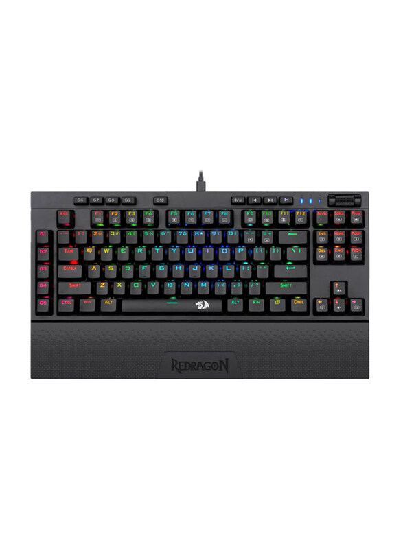 Multiple Redragon Vishnu 2.4G 87 Keys Wireless/Wired RGB Mechanical Compact Gaming Keyboard with 2400 mAh Battery & 10 Onboard Macro Keys, K596RGB , Black
Multiple Redragon Vishnu 2.4G 87 Keys Wireless/Wired RGB Mechanical Compact Gaming Keyboard with 2400 mAh Battery & 10 Onboard Macro Keys, K596RGB , Black