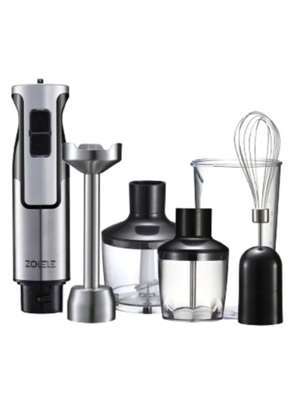 Zolele 4 in 1 Immersion Powerful Electric Hand Blender for Blending, Chopping, Whisking, and Pureeing, 800W, HB1200, Black
Zolele 4 in 1 Immersion Powerful Electric Hand Blender for Blending, Chopping, Whisking, and Pureeing, 800W, HB1200, Black