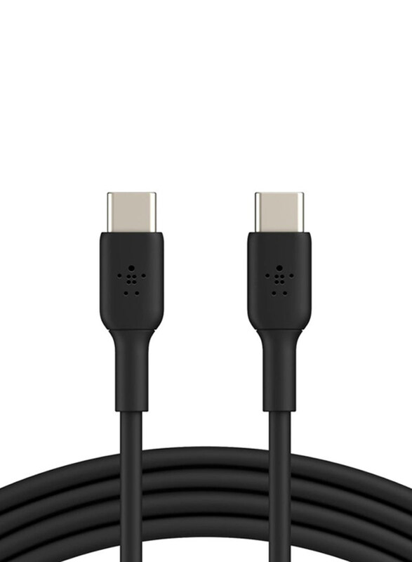 Belkin 1-Meter BoostCharge USB Type-C Fast Charger Cable, USB Type-C to USB Type-C, Black
Belkin 1-Meter BoostCharge USB Type-C Fast Charger Cable, USB Type-C to USB Type-C, Black