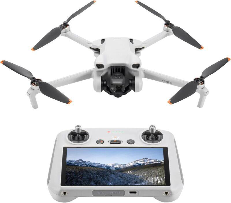 DJI Mini 3 DJI RC Lightweight 3x Mechanical Gimbal Mini Camera Drone with 4K HDR Video 38 min Flight Time up to 32800ft 10kmVideo TransmissioN Vertica
DJI Mini 3 DJI RC Lightweight 3x Mechanical Gimbal Mini Camera Drone with 4K HDR Video 38 min Flight Time up to 32800ft 10kmVideo TransmissioN Vertica