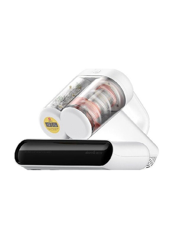 Deerma Dust Mite Vacuum Cleaner Double Tube With Digital Screen, 0.6L, 450W, CM990, White
Deerma Dust Mite Vacuum Cleaner Double Tube With Digital Screen, 0.6L, 450W, CM990, White